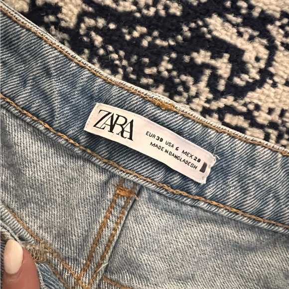 Zara high waisted button shorts - Picture 4 of 6